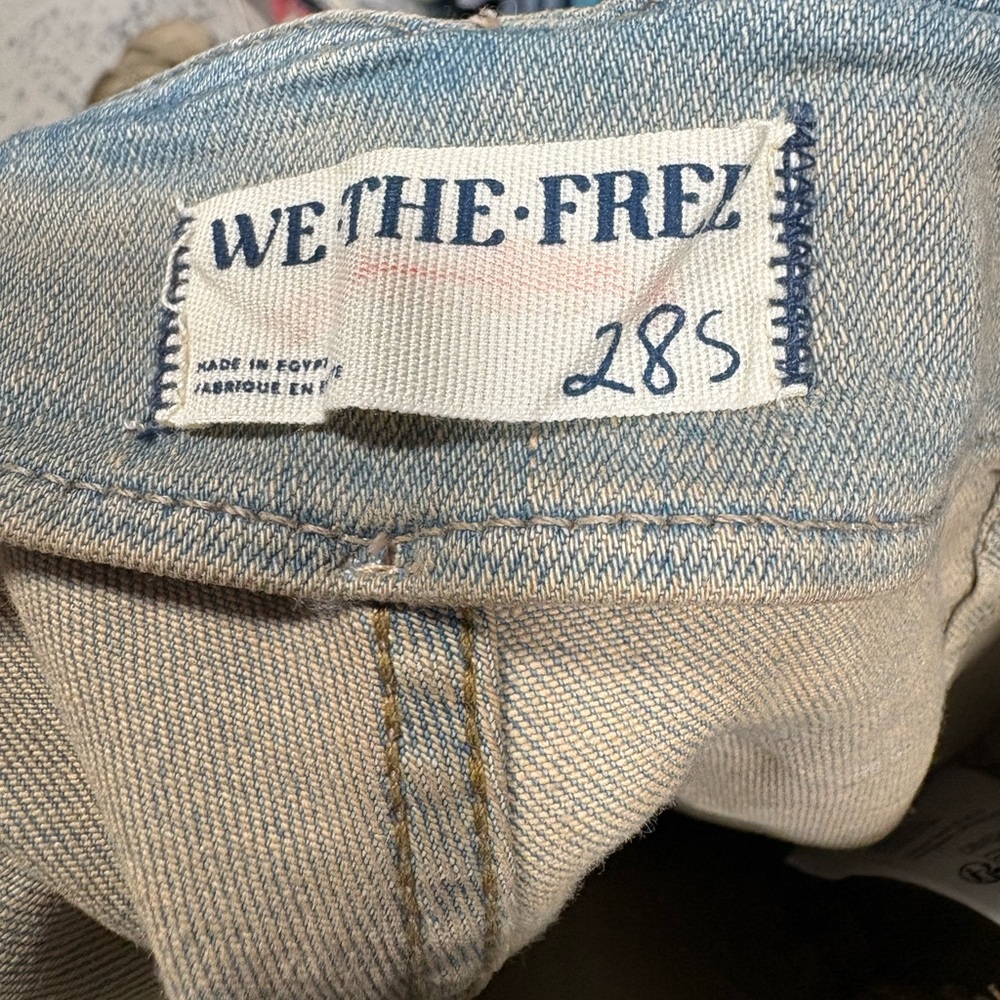 Free People We The Free Level Up Slit Slim Flare Jeans - Picture 8 of 8